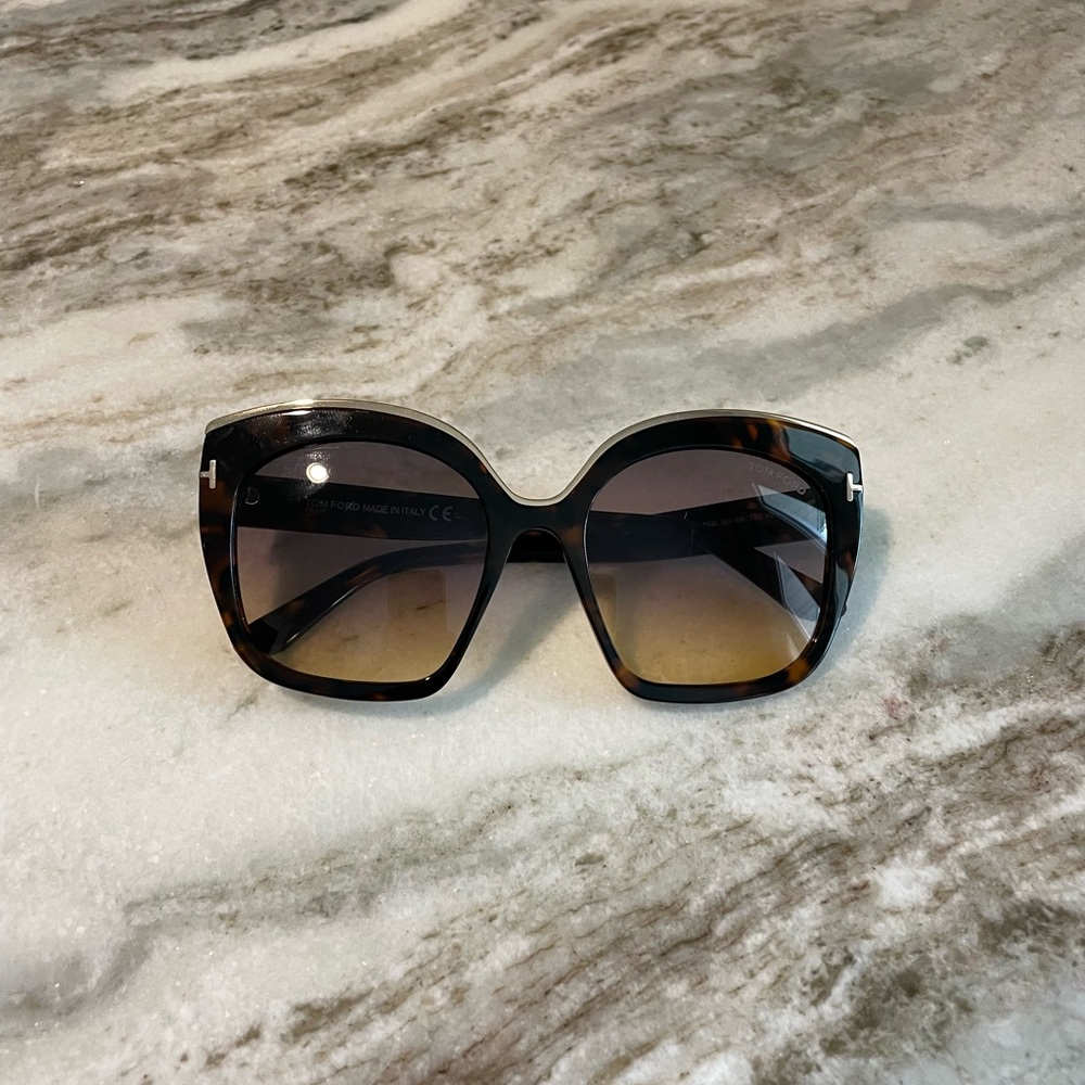 Tom Ford, Large Cat Eye Sunglasses